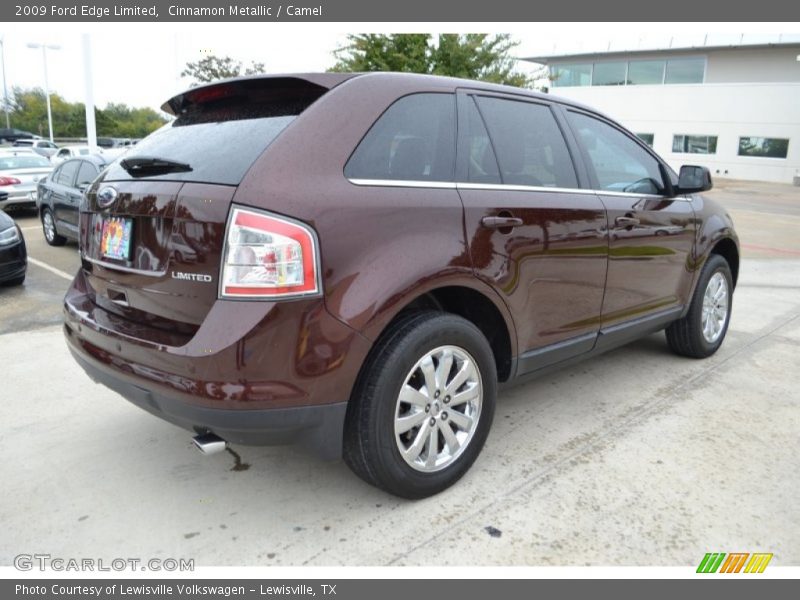 Cinnamon Metallic / Camel 2009 Ford Edge Limited