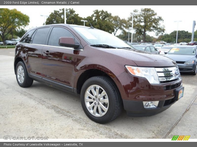 Cinnamon Metallic / Camel 2009 Ford Edge Limited