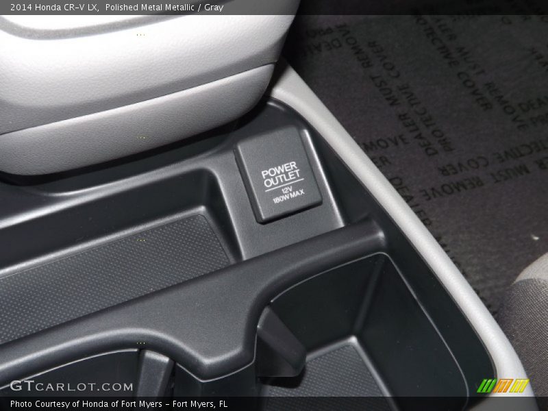 Polished Metal Metallic / Gray 2014 Honda CR-V LX