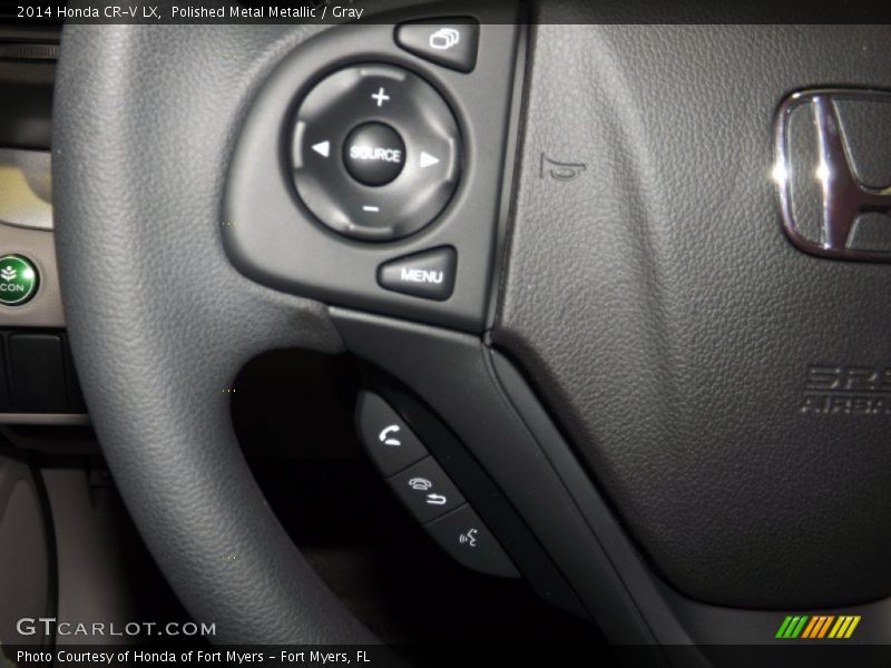 Polished Metal Metallic / Gray 2014 Honda CR-V LX