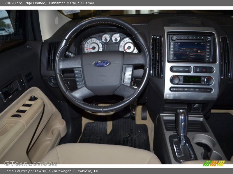 Cinnamon Metallic / Camel 2009 Ford Edge Limited