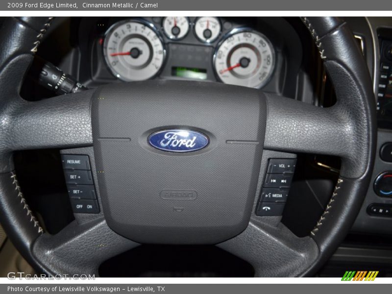 Cinnamon Metallic / Camel 2009 Ford Edge Limited