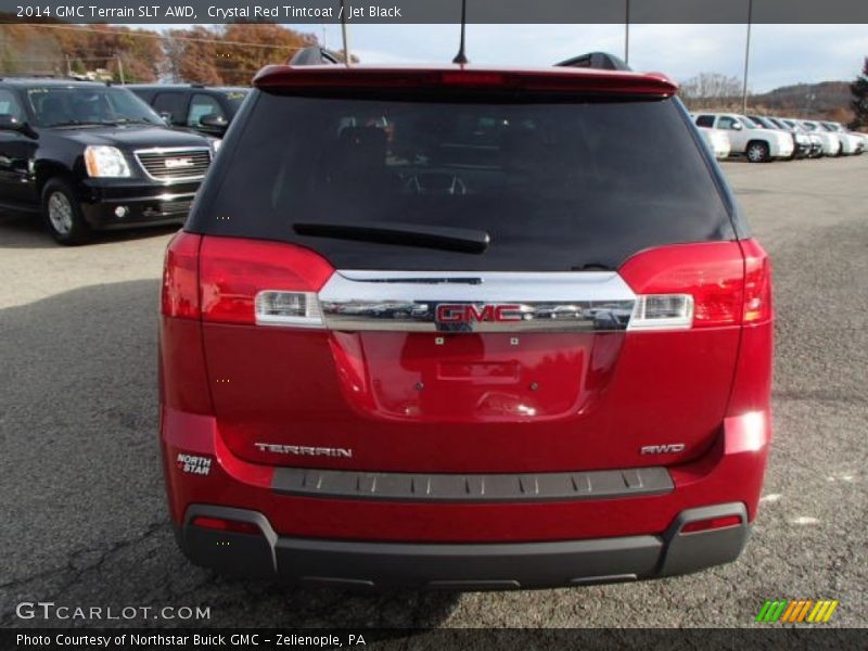 Crystal Red Tintcoat / Jet Black 2014 GMC Terrain SLT AWD