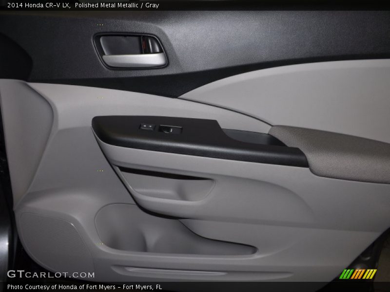 Polished Metal Metallic / Gray 2014 Honda CR-V LX
