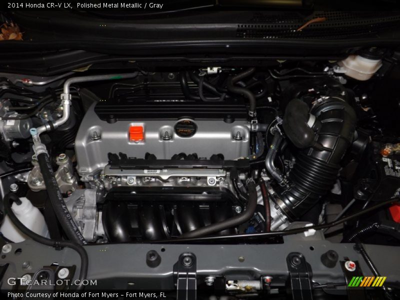 Polished Metal Metallic / Gray 2014 Honda CR-V LX