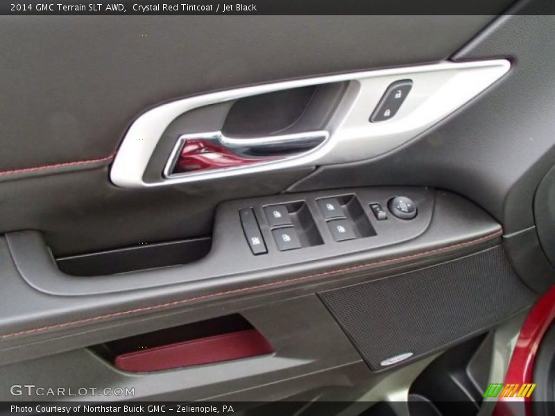 Crystal Red Tintcoat / Jet Black 2014 GMC Terrain SLT AWD