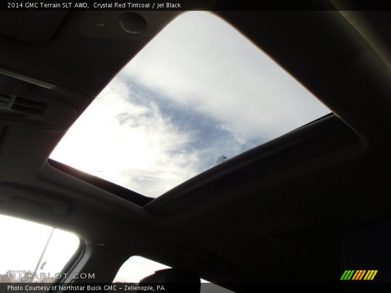 Crystal Red Tintcoat / Jet Black 2014 GMC Terrain SLT AWD