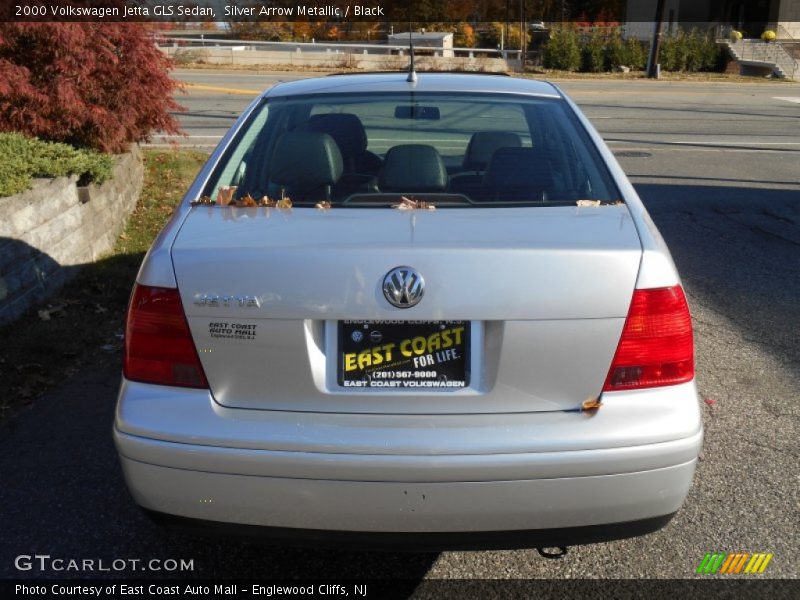 Silver Arrow Metallic / Black 2000 Volkswagen Jetta GLS Sedan