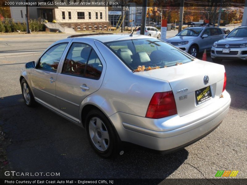 Silver Arrow Metallic / Black 2000 Volkswagen Jetta GLS Sedan