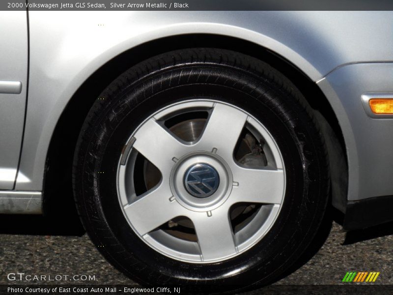 Silver Arrow Metallic / Black 2000 Volkswagen Jetta GLS Sedan