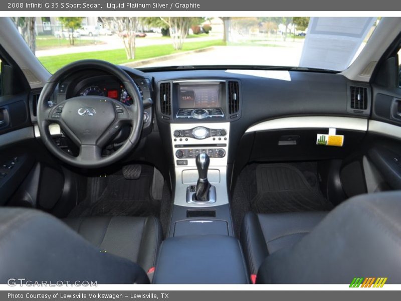 Liquid Platinum Silver / Graphite 2008 Infiniti G 35 S Sport Sedan