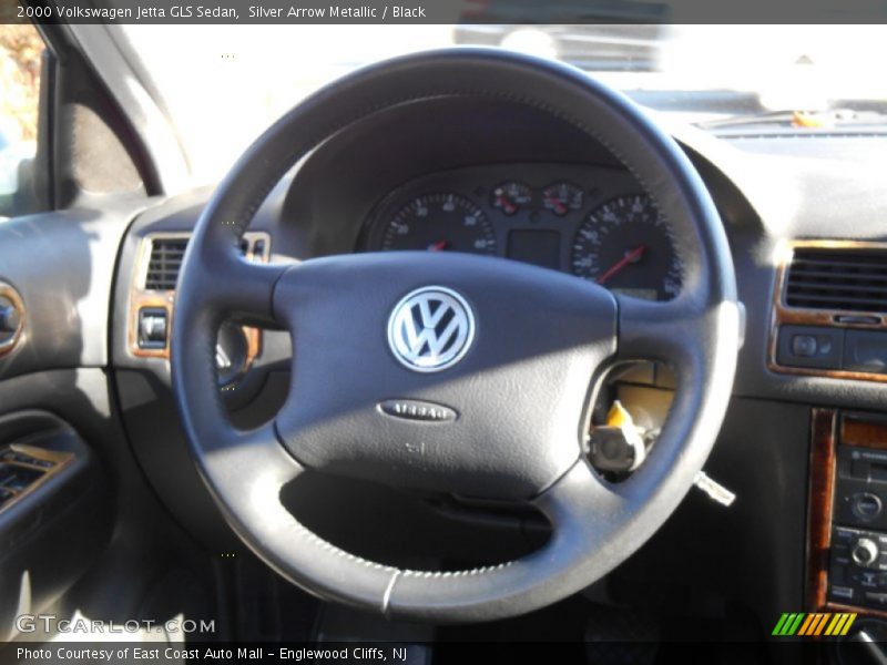 Silver Arrow Metallic / Black 2000 Volkswagen Jetta GLS Sedan