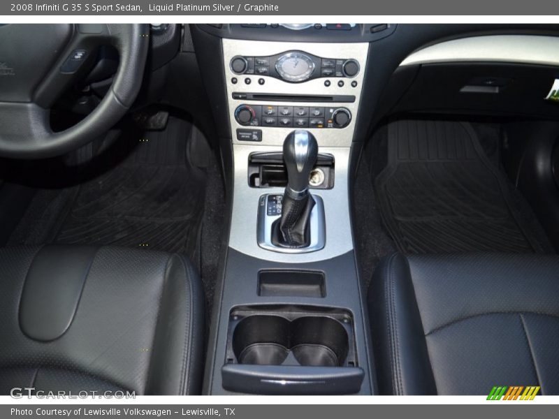 Liquid Platinum Silver / Graphite 2008 Infiniti G 35 S Sport Sedan