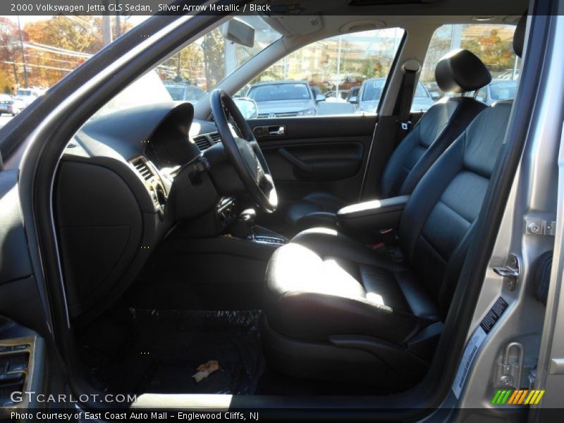 Silver Arrow Metallic / Black 2000 Volkswagen Jetta GLS Sedan