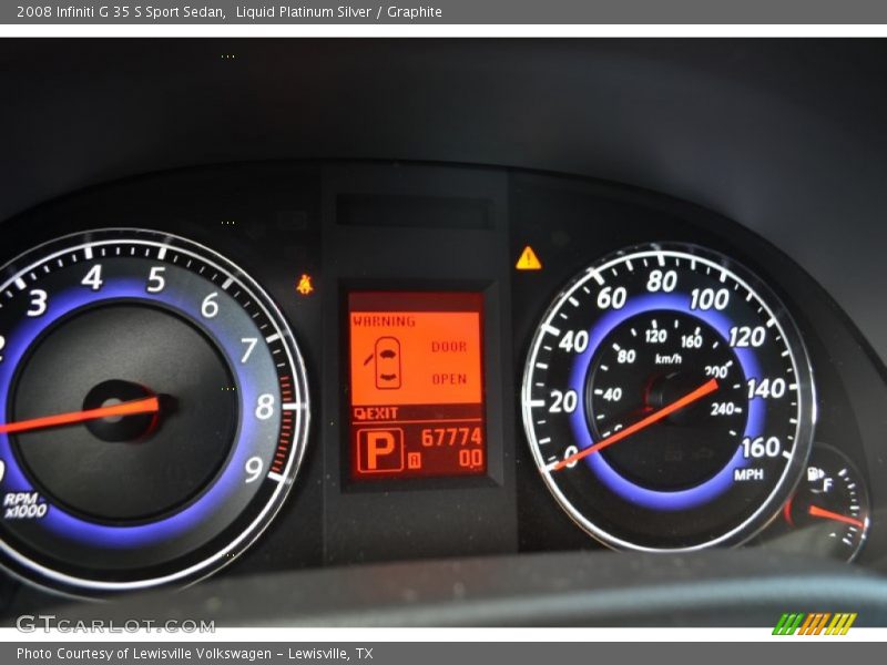 Liquid Platinum Silver / Graphite 2008 Infiniti G 35 S Sport Sedan