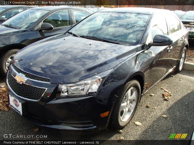 Blue Ray Metallic / Jet Black 2014 Chevrolet Cruze LT