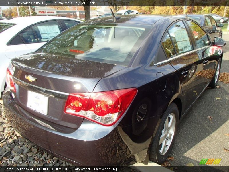 Blue Ray Metallic / Jet Black 2014 Chevrolet Cruze LT