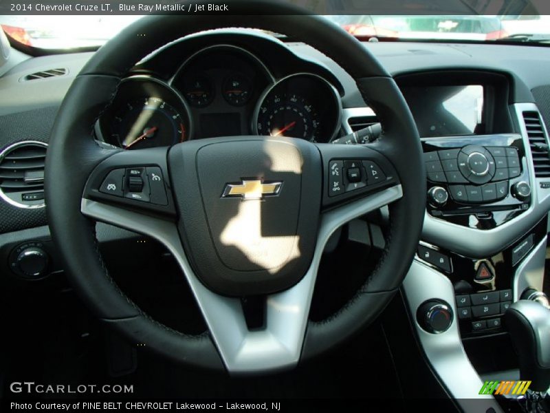 Blue Ray Metallic / Jet Black 2014 Chevrolet Cruze LT