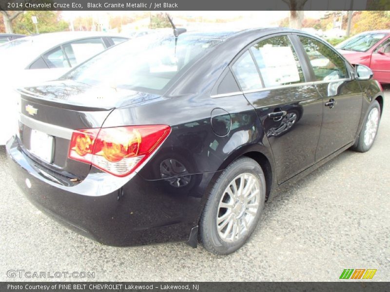 Black Granite Metallic / Jet Black 2014 Chevrolet Cruze Eco