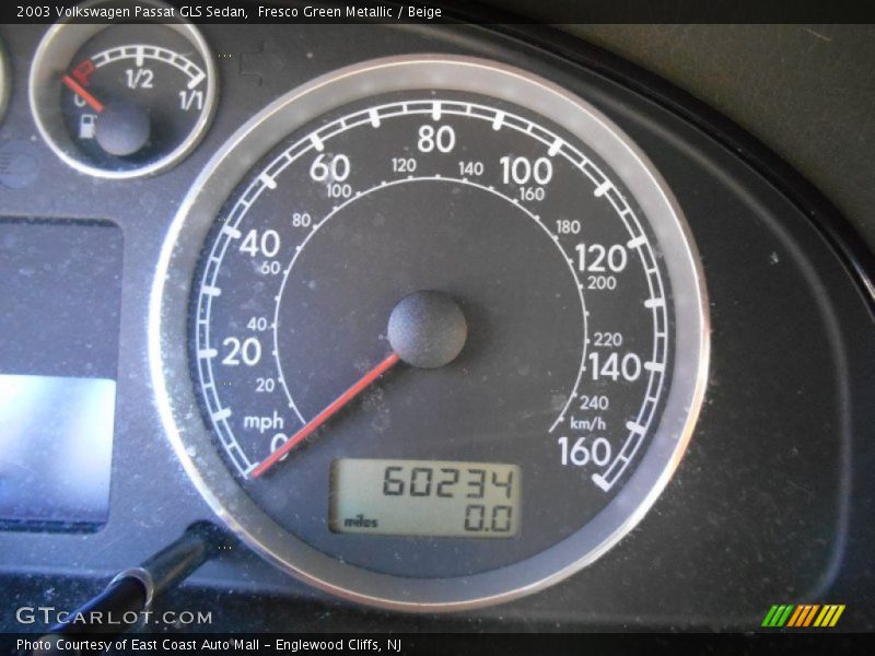 Fresco Green Metallic / Beige 2003 Volkswagen Passat GLS Sedan