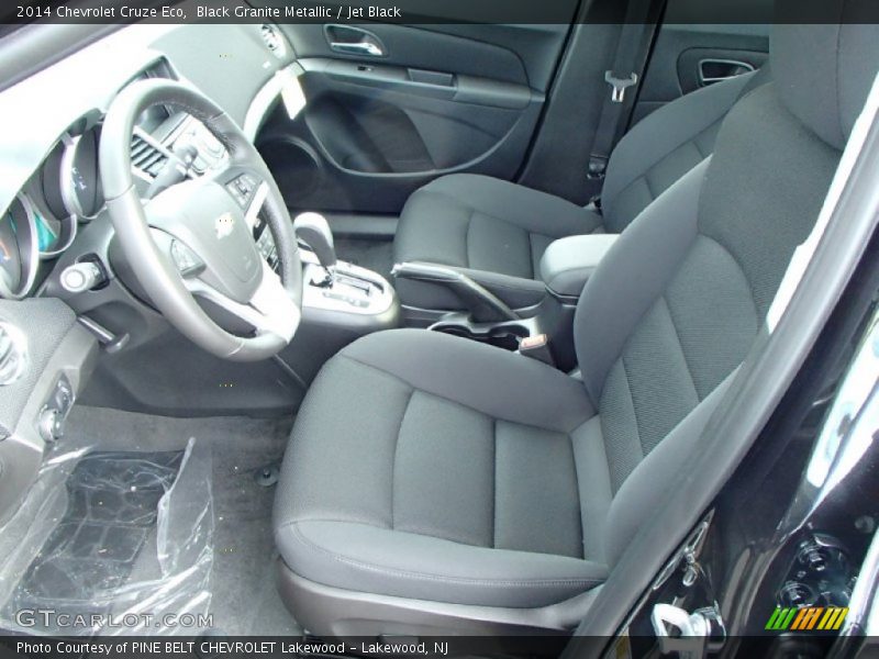 Black Granite Metallic / Jet Black 2014 Chevrolet Cruze Eco