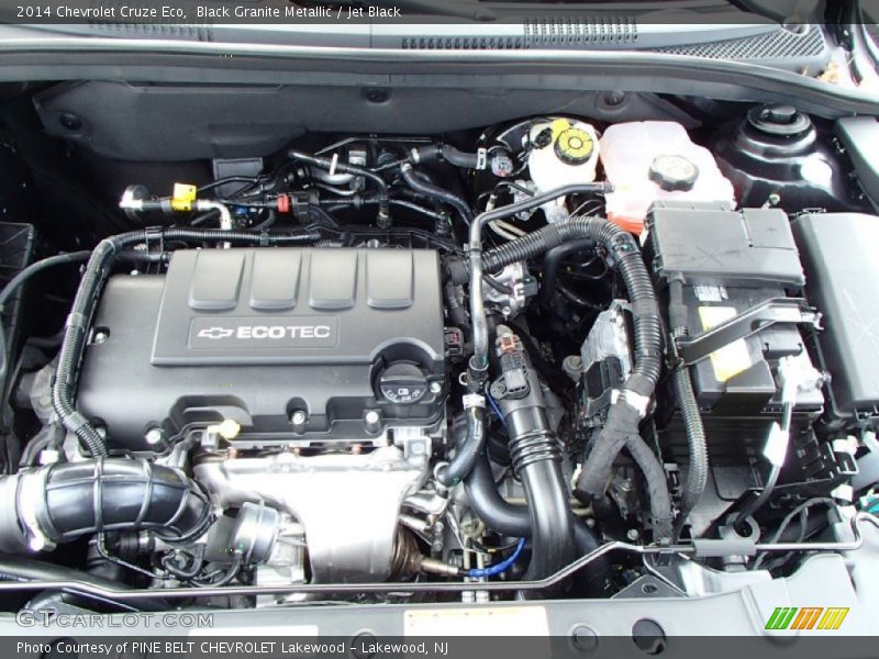 Black Granite Metallic / Jet Black 2014 Chevrolet Cruze Eco