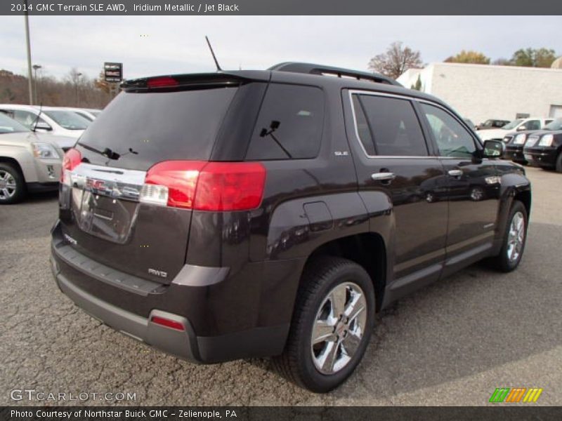 Iridium Metallic / Jet Black 2014 GMC Terrain SLE AWD