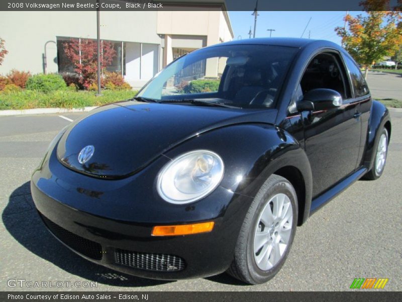 Black / Black 2008 Volkswagen New Beetle S Coupe