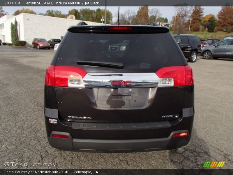 Iridium Metallic / Jet Black 2014 GMC Terrain SLE AWD
