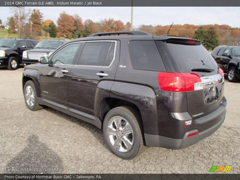 Iridium Metallic / Jet Black 2014 GMC Terrain SLE AWD