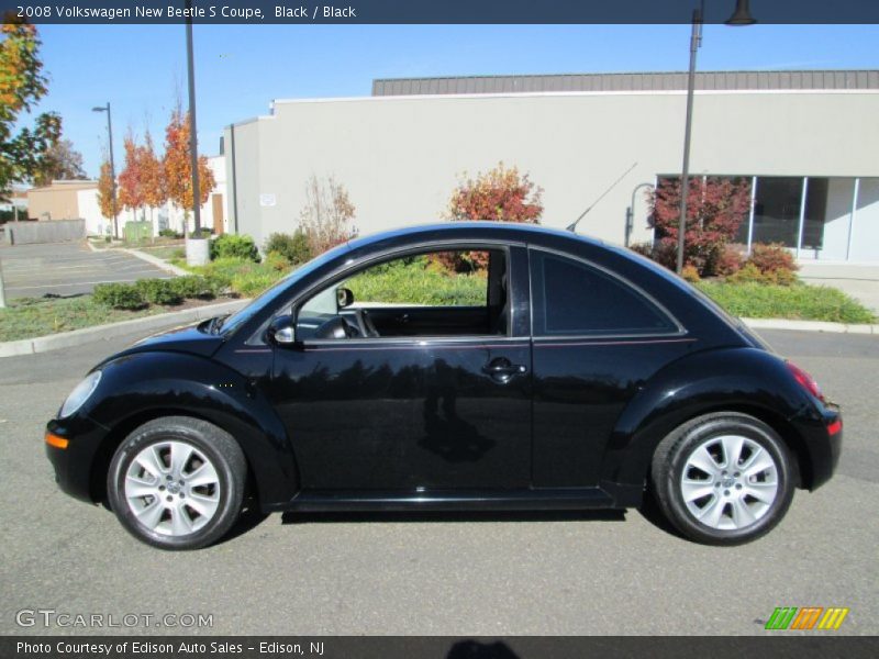 Black / Black 2008 Volkswagen New Beetle S Coupe