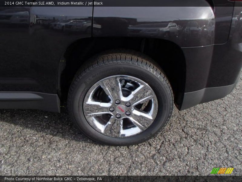 Iridium Metallic / Jet Black 2014 GMC Terrain SLE AWD