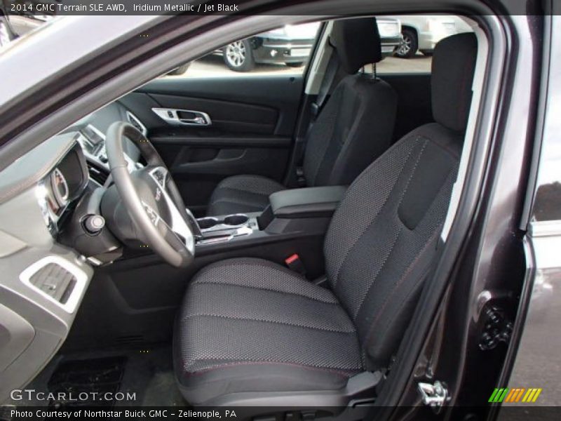 Iridium Metallic / Jet Black 2014 GMC Terrain SLE AWD