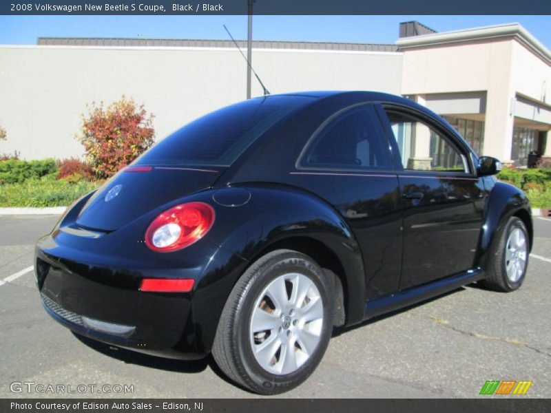 Black / Black 2008 Volkswagen New Beetle S Coupe