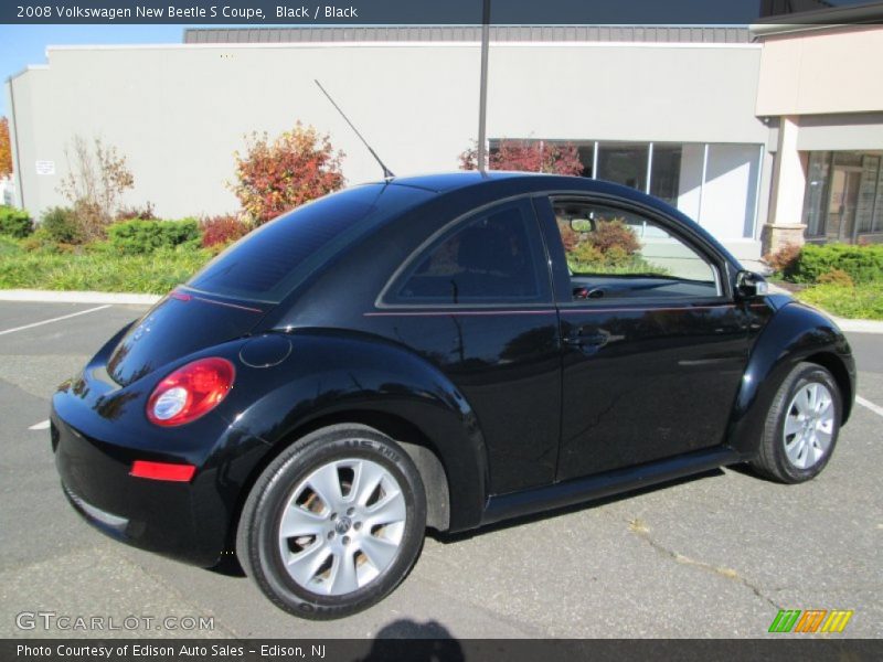 Black / Black 2008 Volkswagen New Beetle S Coupe