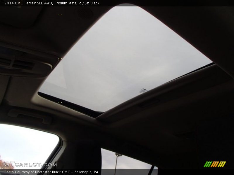 Iridium Metallic / Jet Black 2014 GMC Terrain SLE AWD