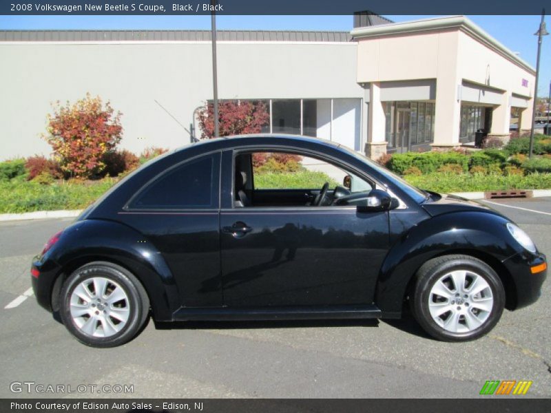 Black / Black 2008 Volkswagen New Beetle S Coupe