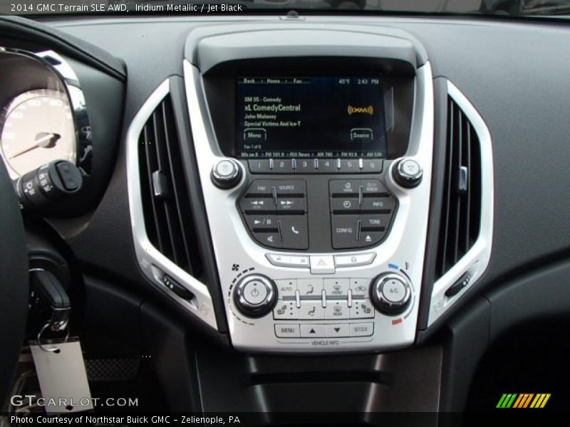 Iridium Metallic / Jet Black 2014 GMC Terrain SLE AWD