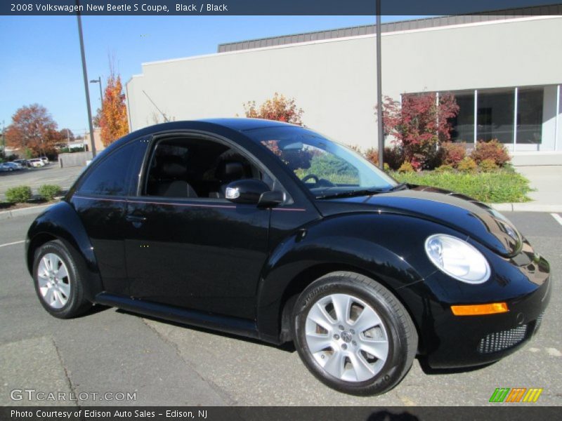 Black / Black 2008 Volkswagen New Beetle S Coupe