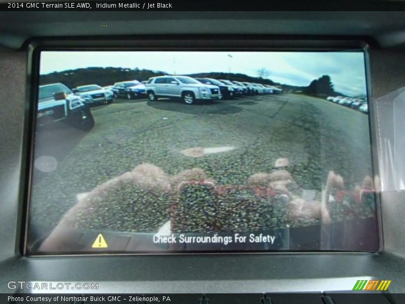 Iridium Metallic / Jet Black 2014 GMC Terrain SLE AWD