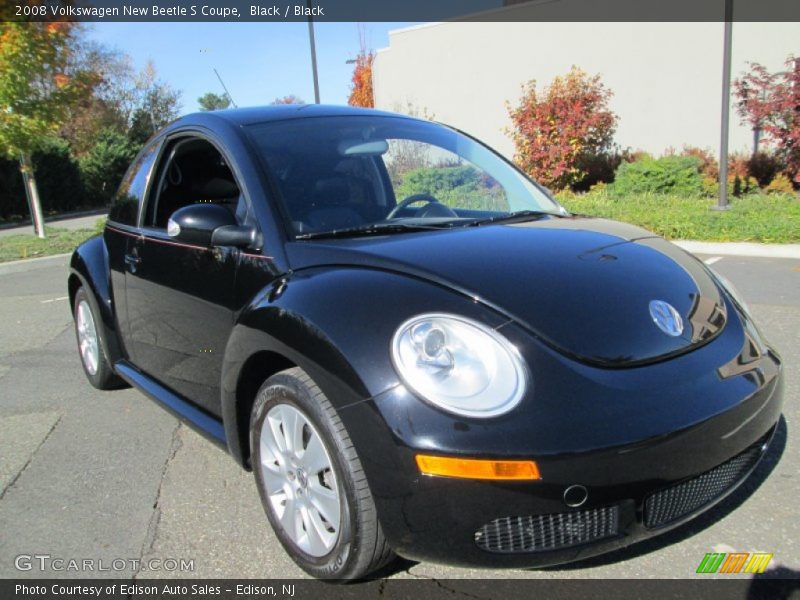 Black / Black 2008 Volkswagen New Beetle S Coupe