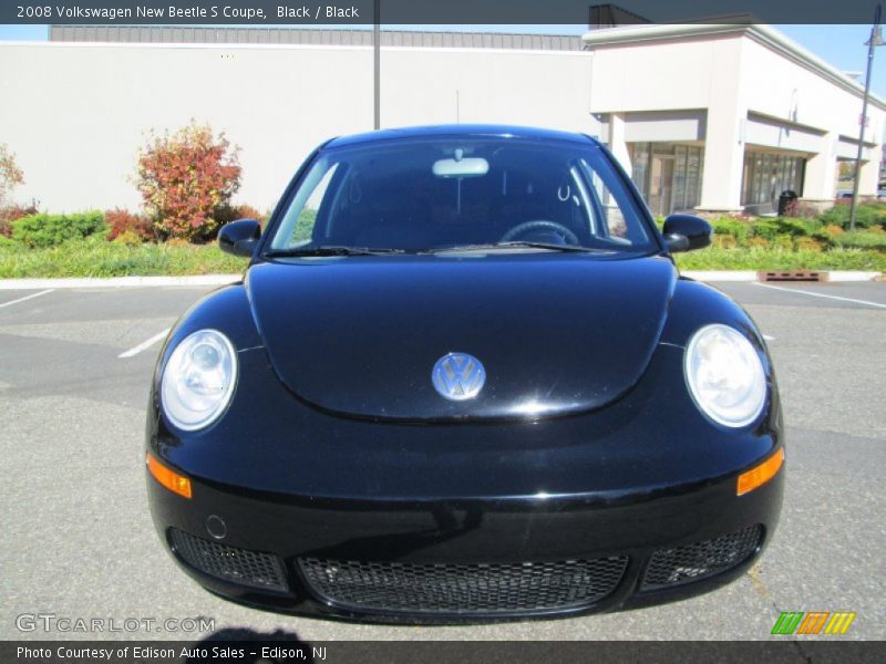 Black / Black 2008 Volkswagen New Beetle S Coupe