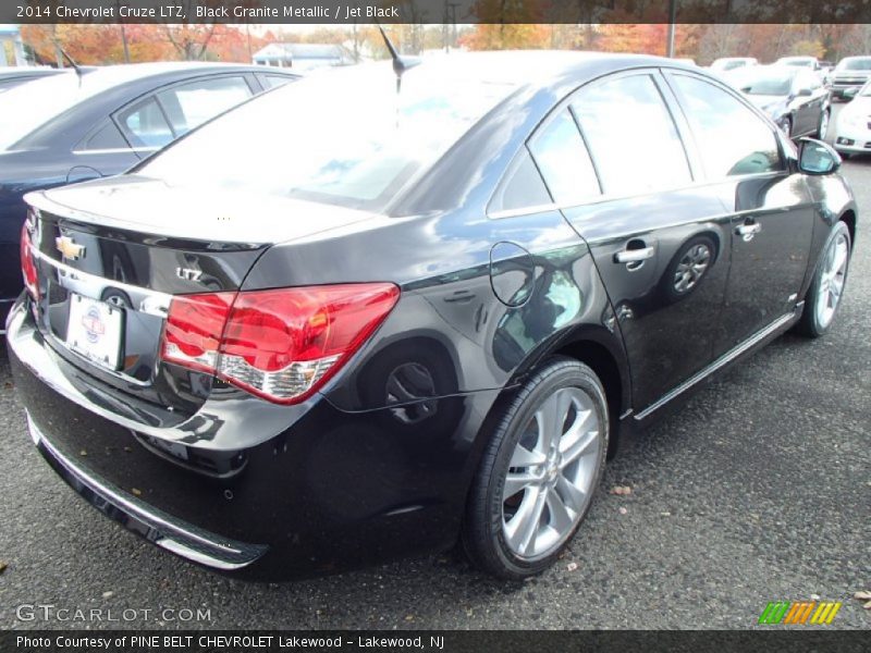 Black Granite Metallic / Jet Black 2014 Chevrolet Cruze LTZ