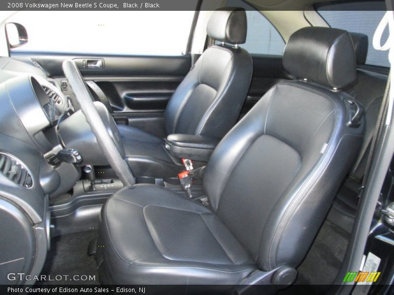 Black / Black 2008 Volkswagen New Beetle S Coupe