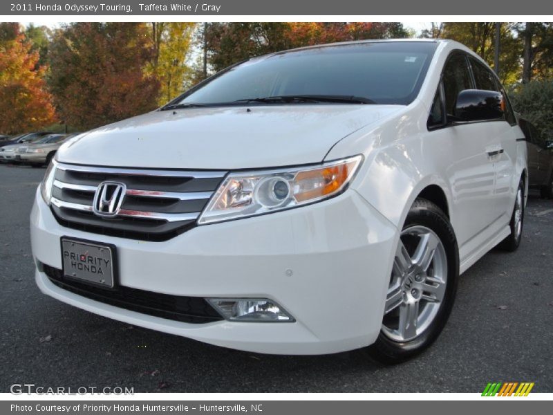 Taffeta White / Gray 2011 Honda Odyssey Touring