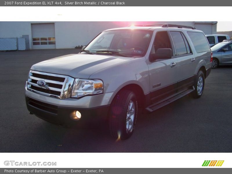 Silver Birch Metallic / Charcoal Black 2007 Ford Expedition EL XLT 4x4