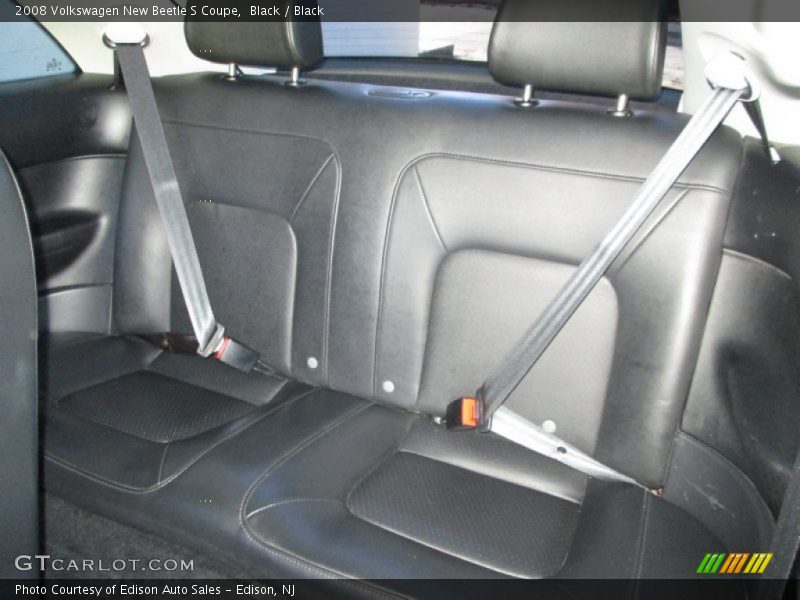 Black / Black 2008 Volkswagen New Beetle S Coupe