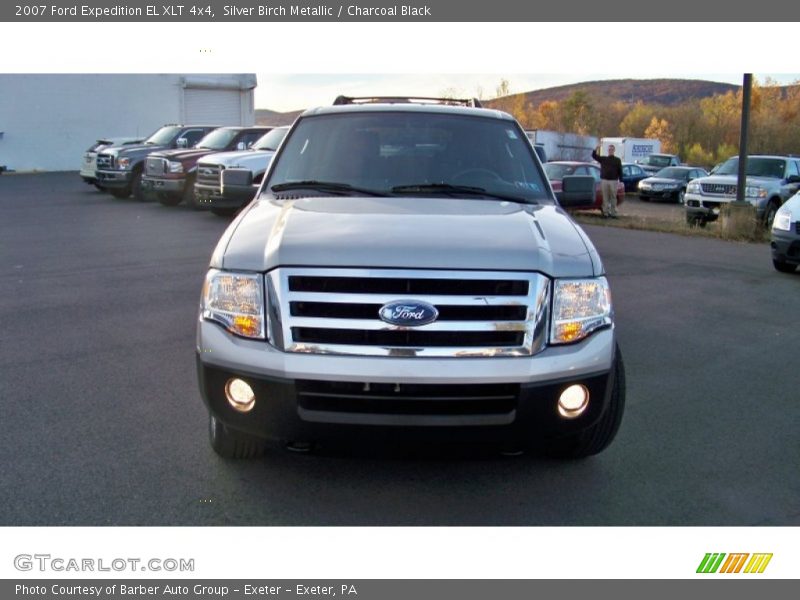 Silver Birch Metallic / Charcoal Black 2007 Ford Expedition EL XLT 4x4