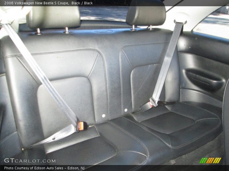 Black / Black 2008 Volkswagen New Beetle S Coupe