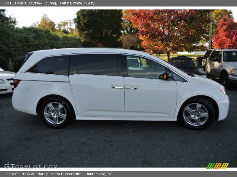Taffeta White / Gray 2011 Honda Odyssey Touring